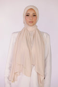 Hijab Moussline Signature – Sand