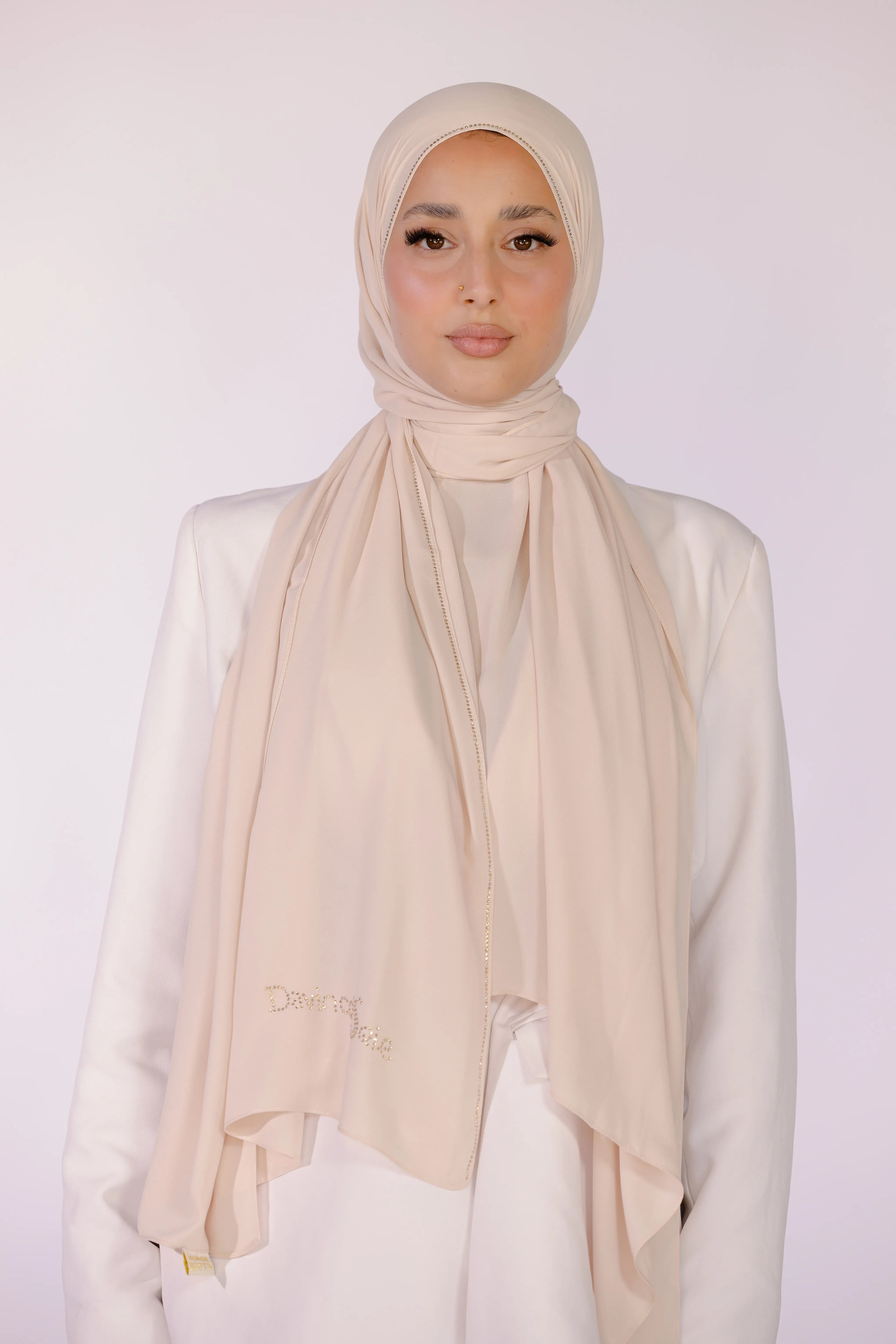 Hijab Moussline Signature – Sand