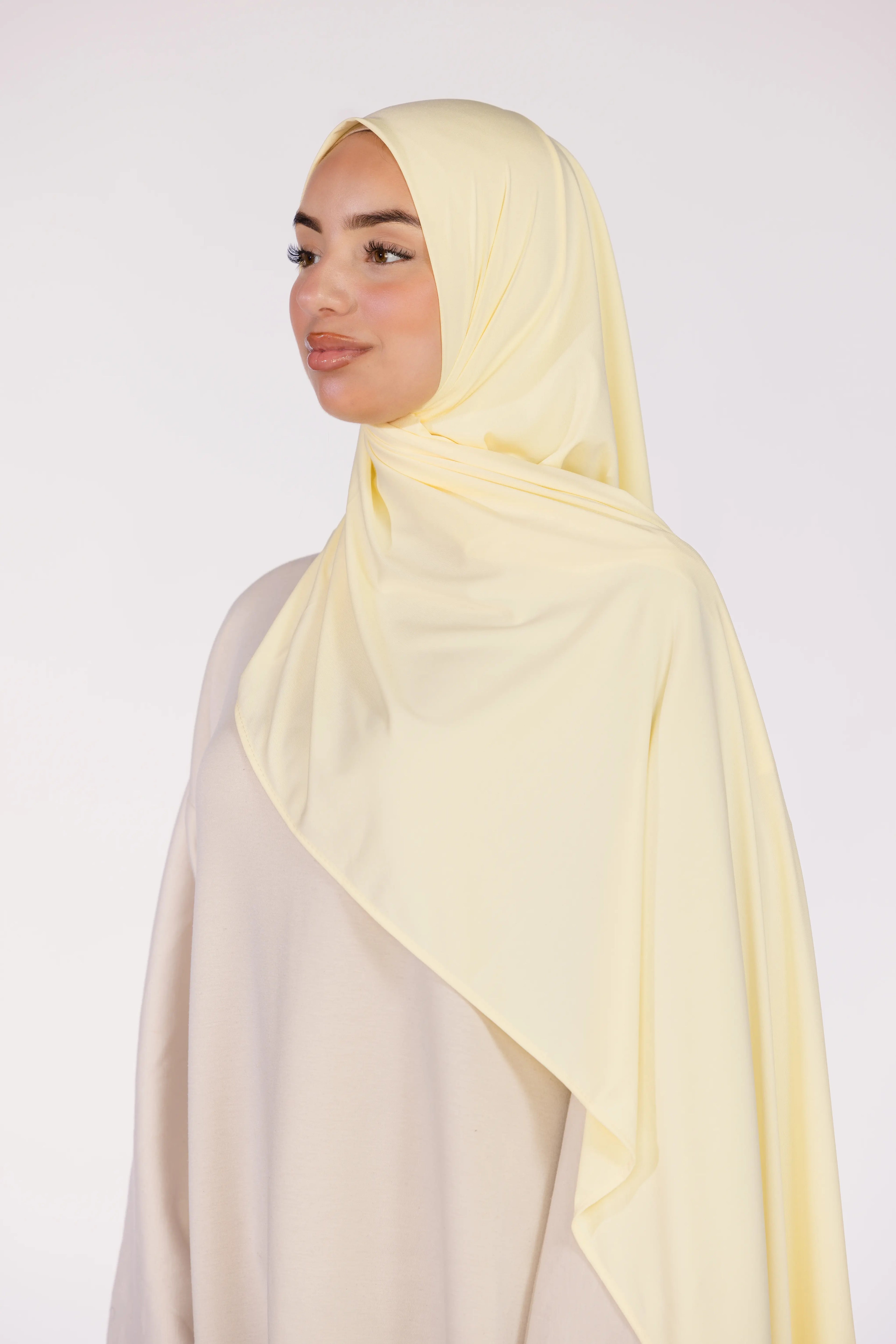 Hijab Jersey Nour – Honey