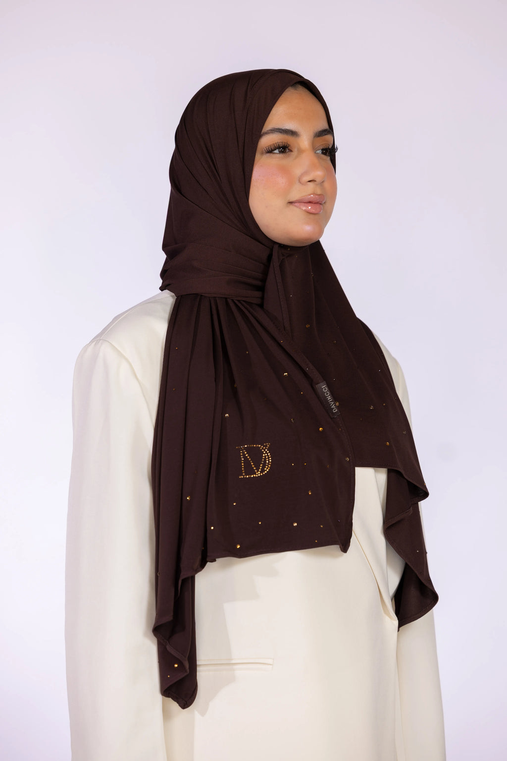 Hijab Jersey Constellation – Mocha