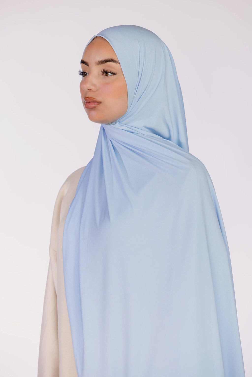Hijab Jersey Nour – Sky Blue