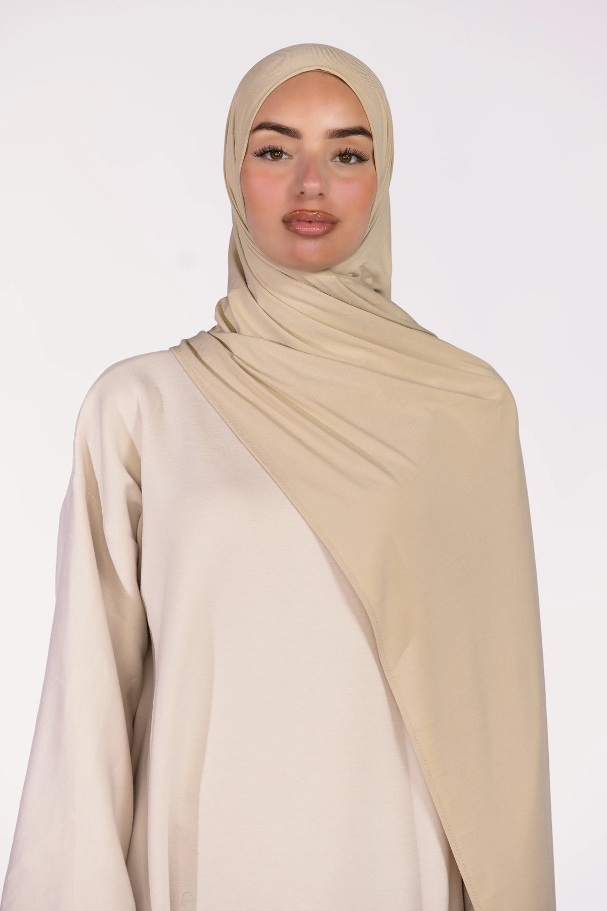 Hijab Jersey Nour – Sand