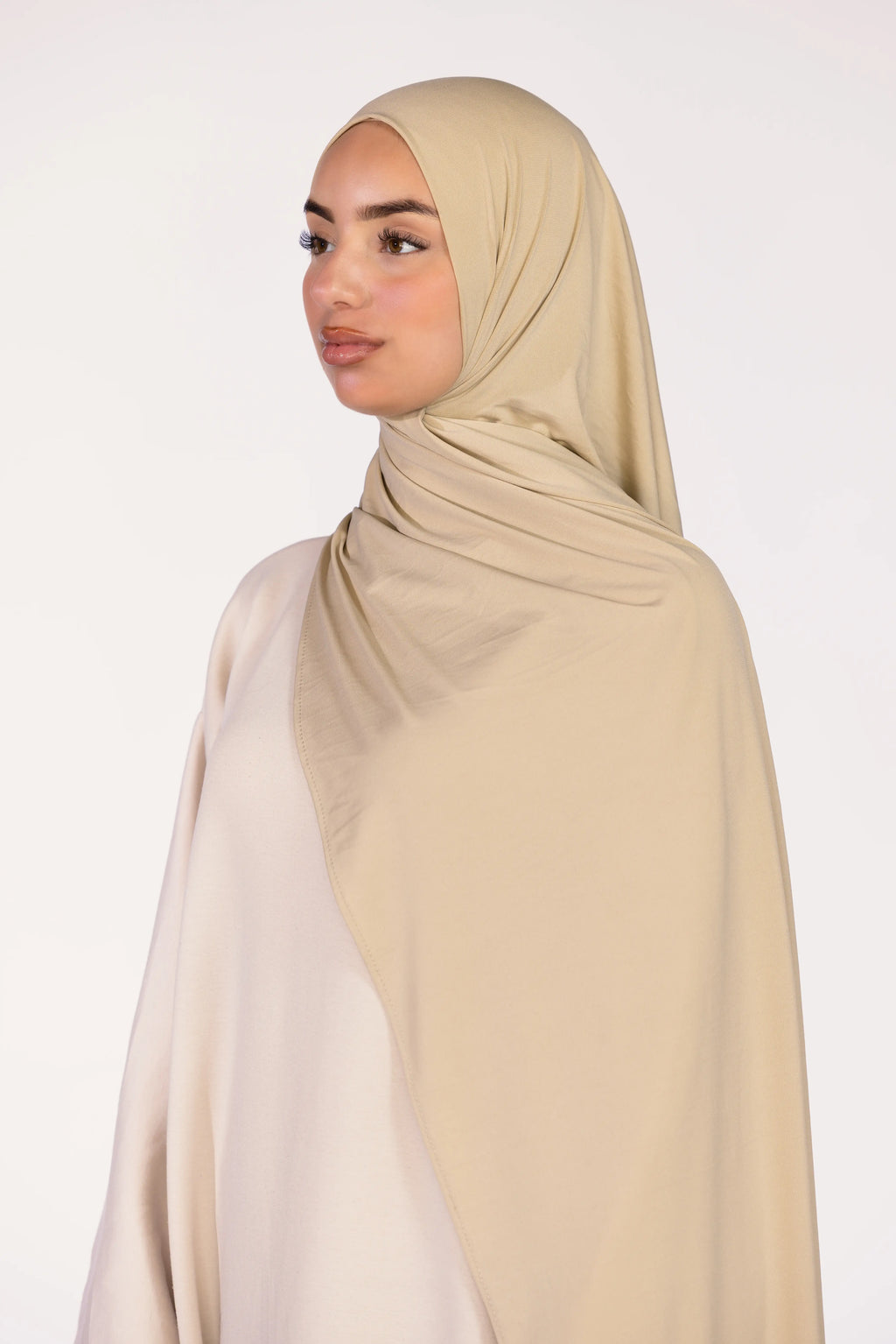 Hijab Jersey Nour – Sand
