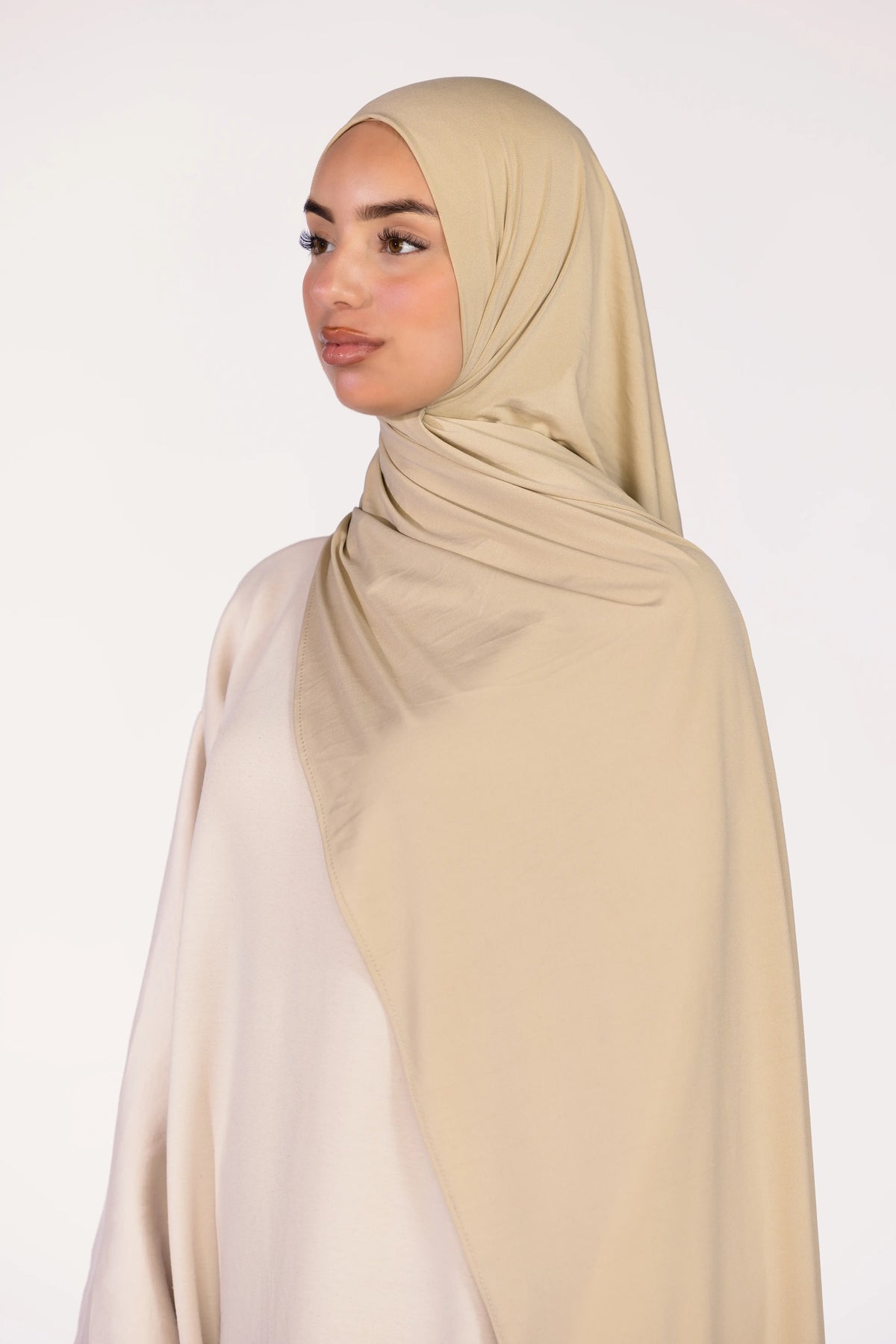 Hijab Jersey Nour – Sand