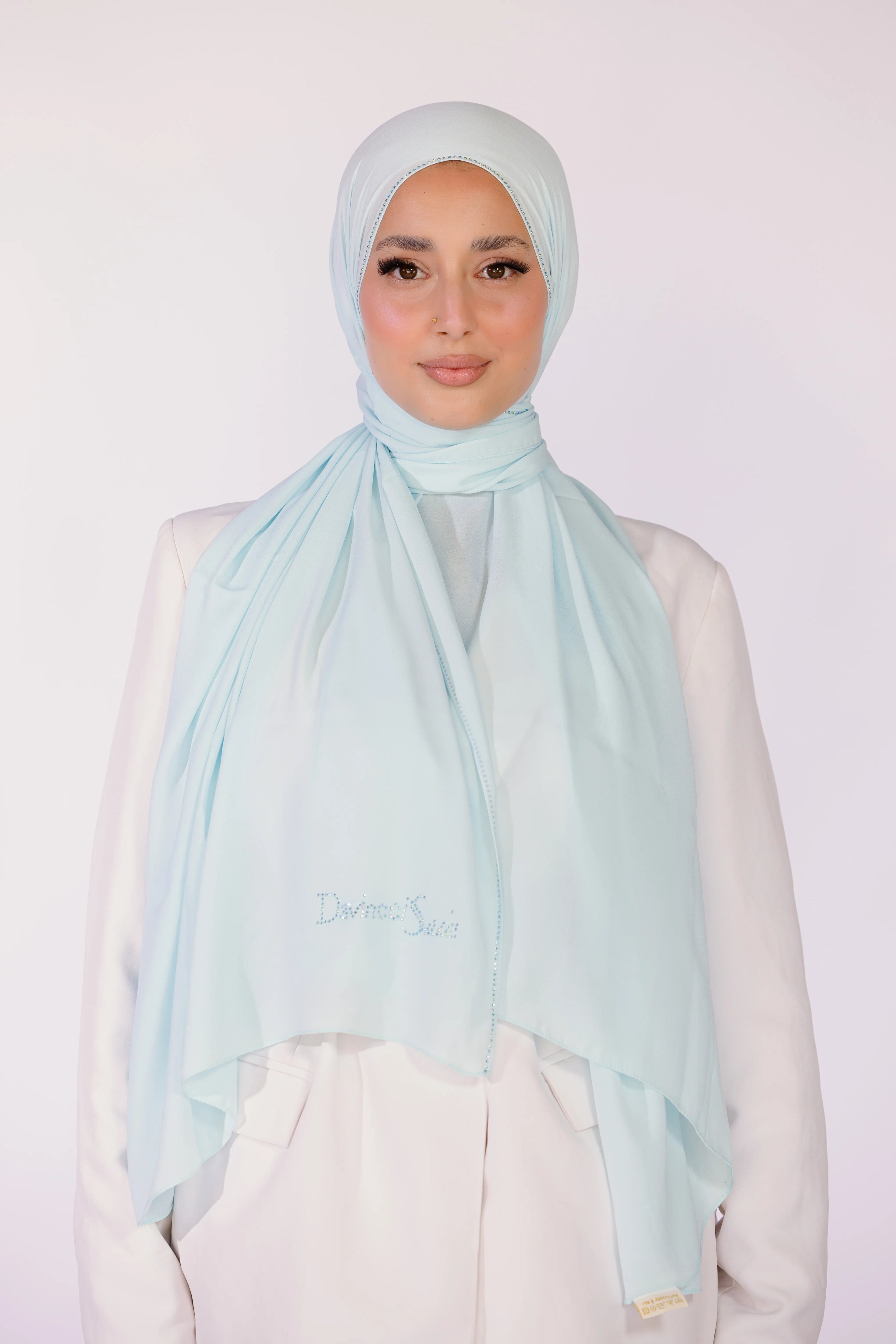 Hijab Moussline Signature – Sky Blue