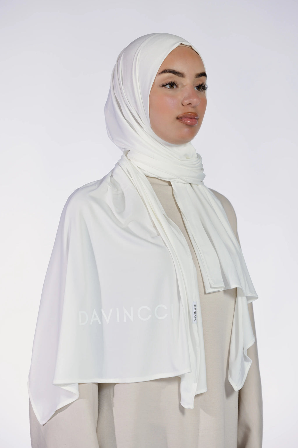 Hijab Jersey Nour – Ivory