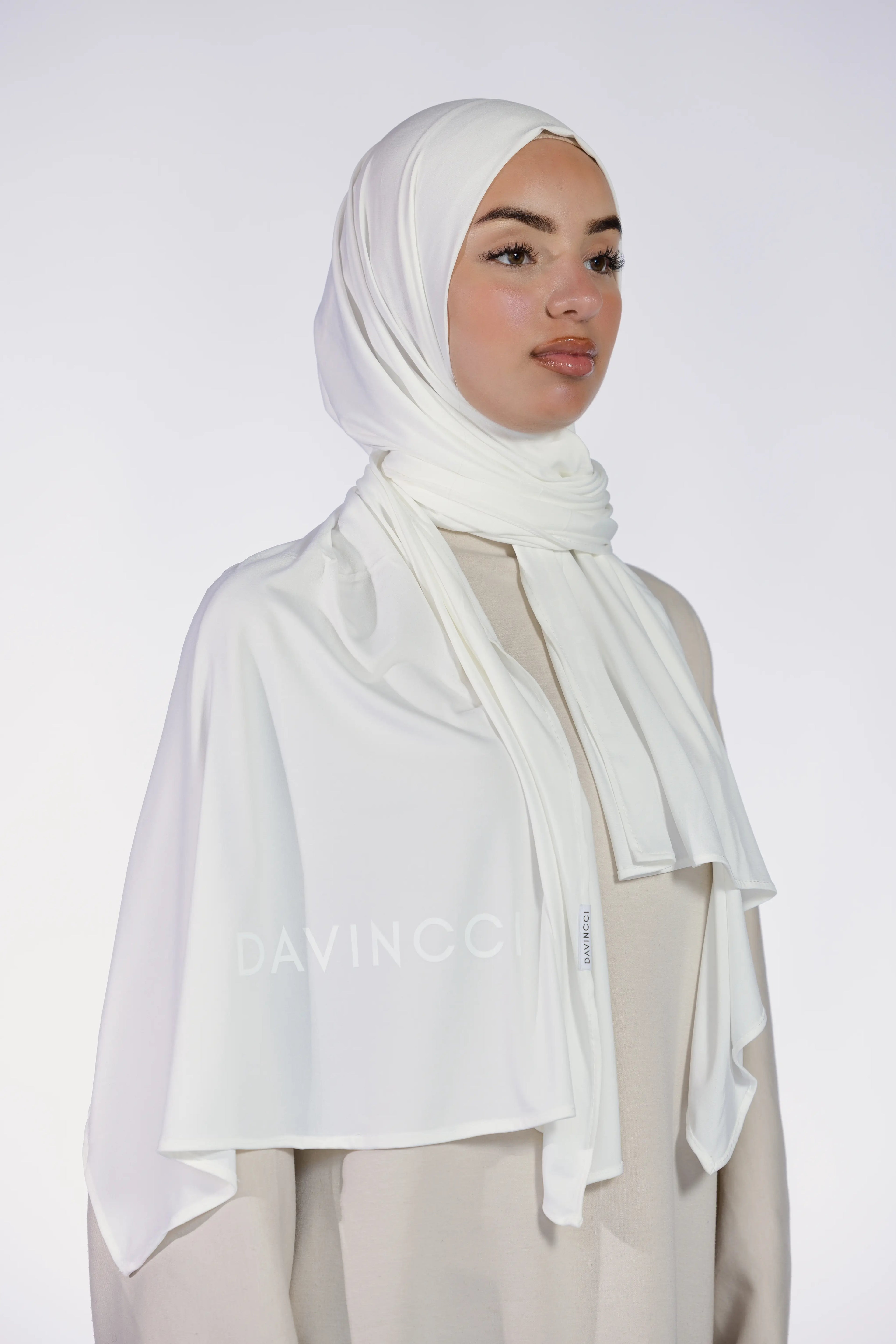 Hijab Jersey Nour – Ivory