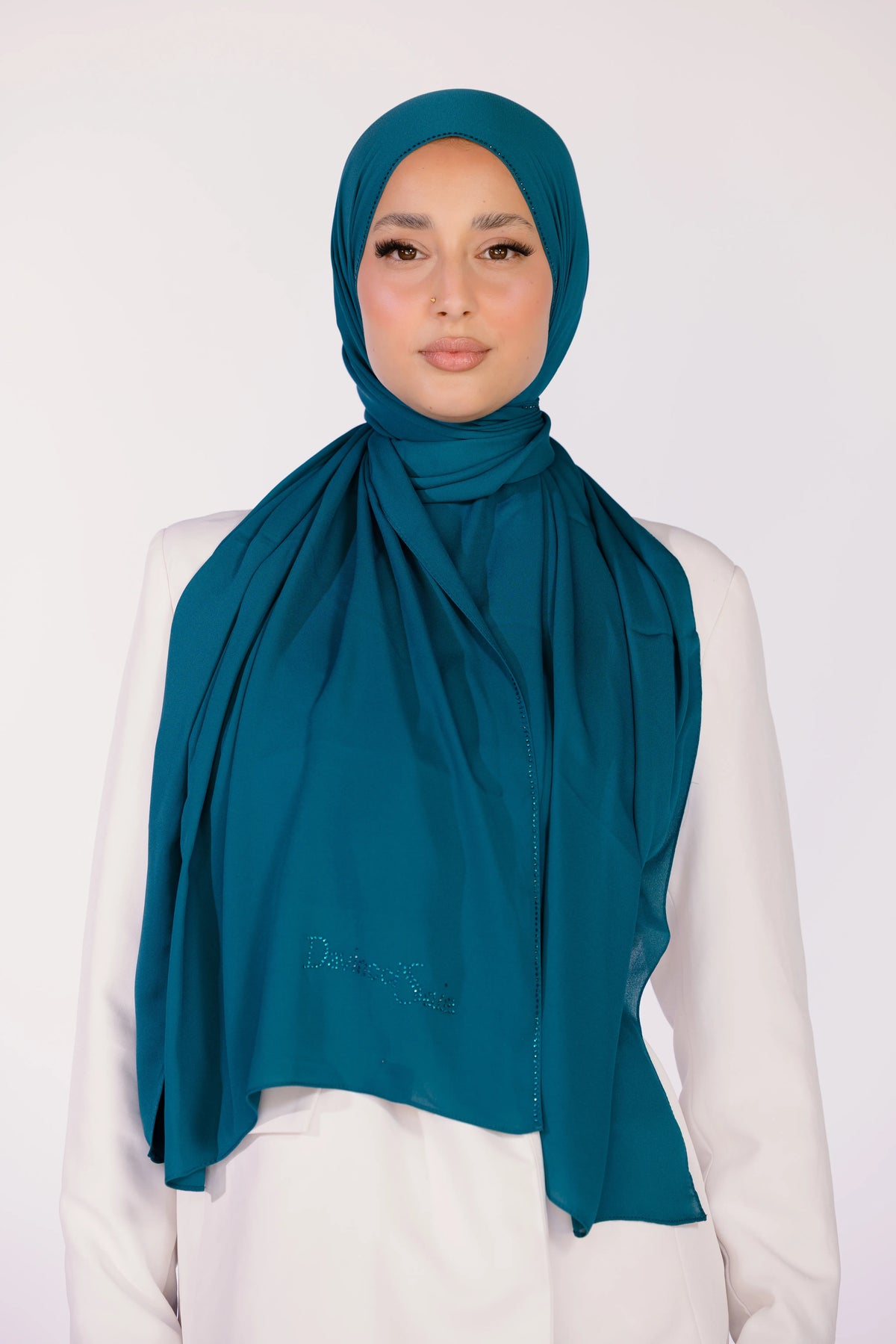 Hijab Moussline Signature – Azure